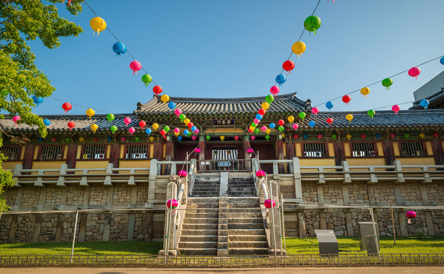 Korea Highlights: Bulguksa Tempel Bulguksa Tempel Südkorea Touristen Highlight