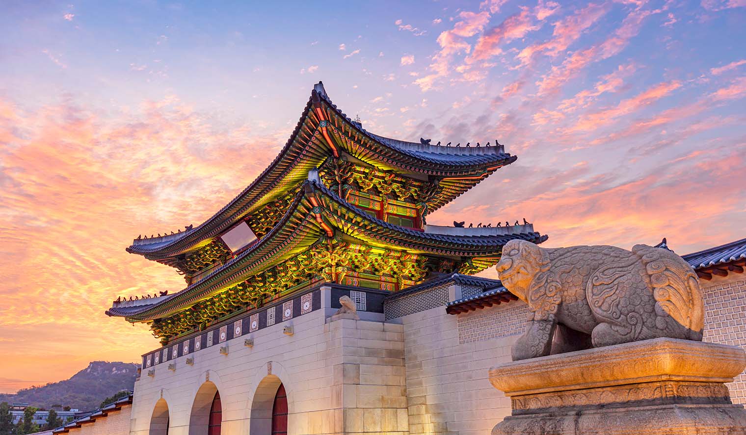 Rundreise Südkorea Seoul zum Gyeongbokgung Palast