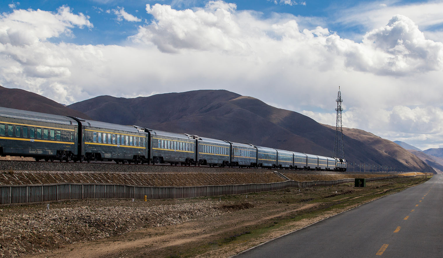 Zug von Lhasa nach Beijing